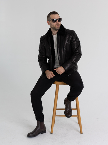 Дубленка мужская