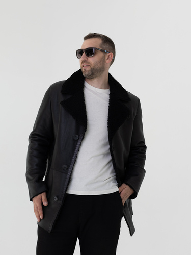 Дубленка мужская