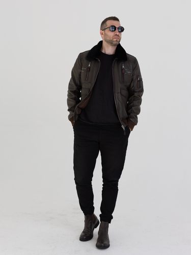 Дубленка мужская