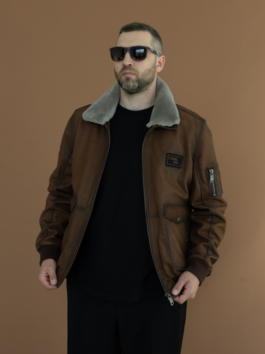Дубленка мужская